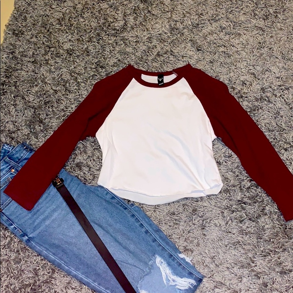 Cropped long sleeve Shirt